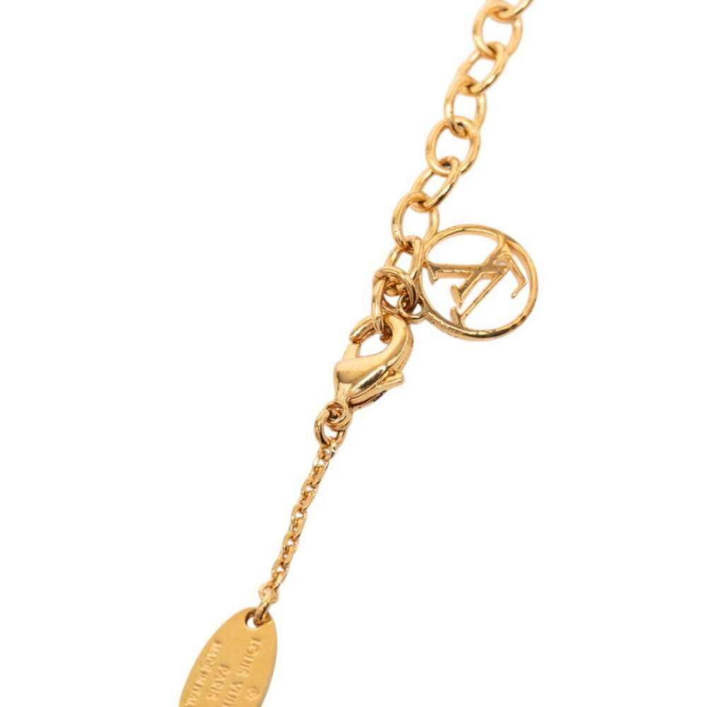 LOUIS VUITTON Gold Necklace - Picture 3 of 8